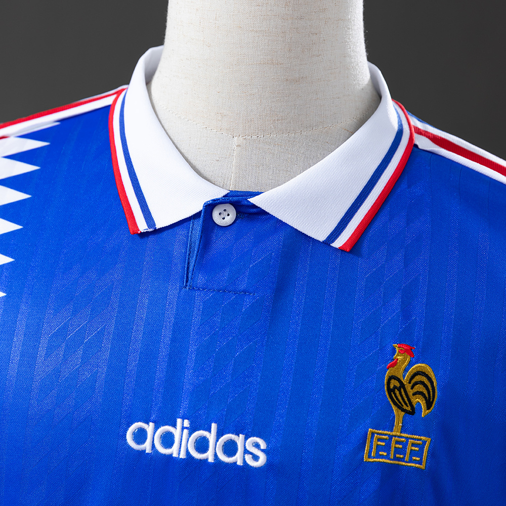 France 1994 Home Retro Jersey – Replica Football Soccer Shirt – S–XXL