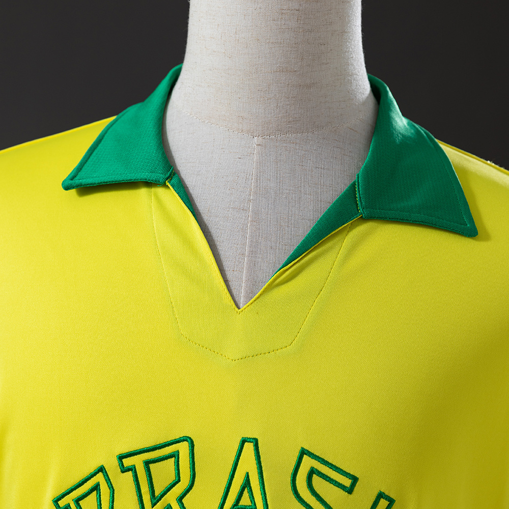 Brazil 1958 Home Retro Jersey – Replica Football Soccer Shirt – S–XXL