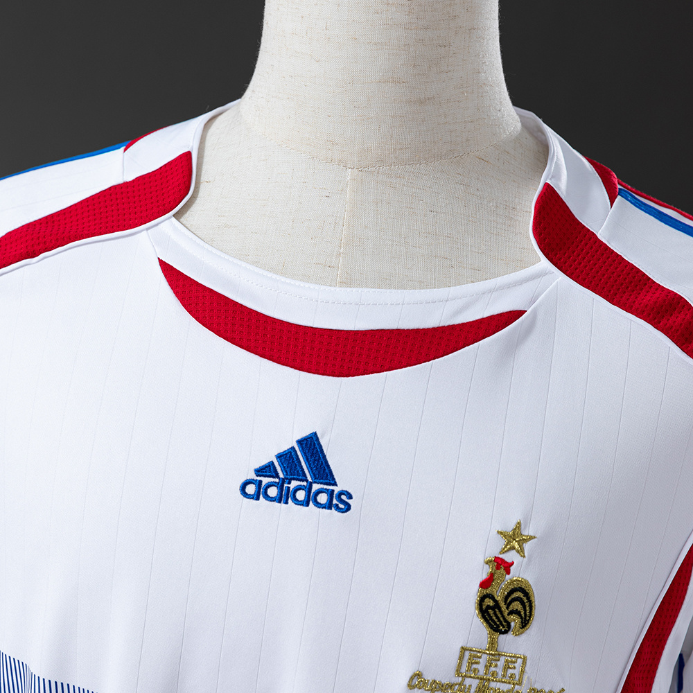 France 2006 Away Retro Jersey – Replica Football Soccer Shirt – S–XXL
