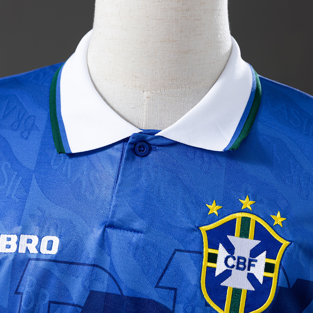 Brazil 1991/93 Away Retro Jersey – Replica Football Soccer Shirt – S–XXL