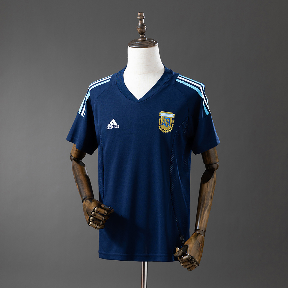Argentina 2002 Away Retro Jersey – Replica Football Soccer Shirt – S–XXL
