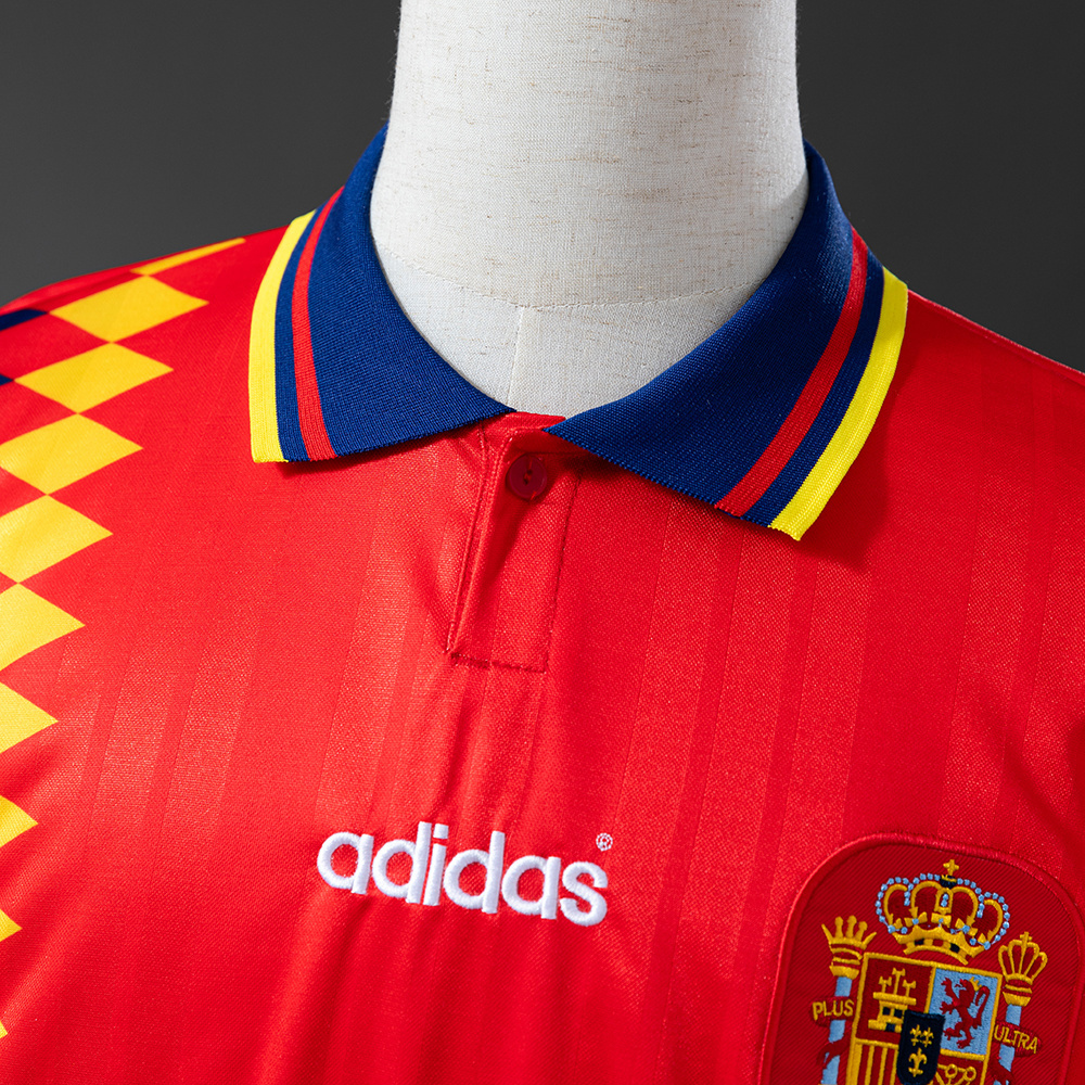Spain 1994/95 Home Retro Jersey – Replica Football Soccer Shirt – S–XXL