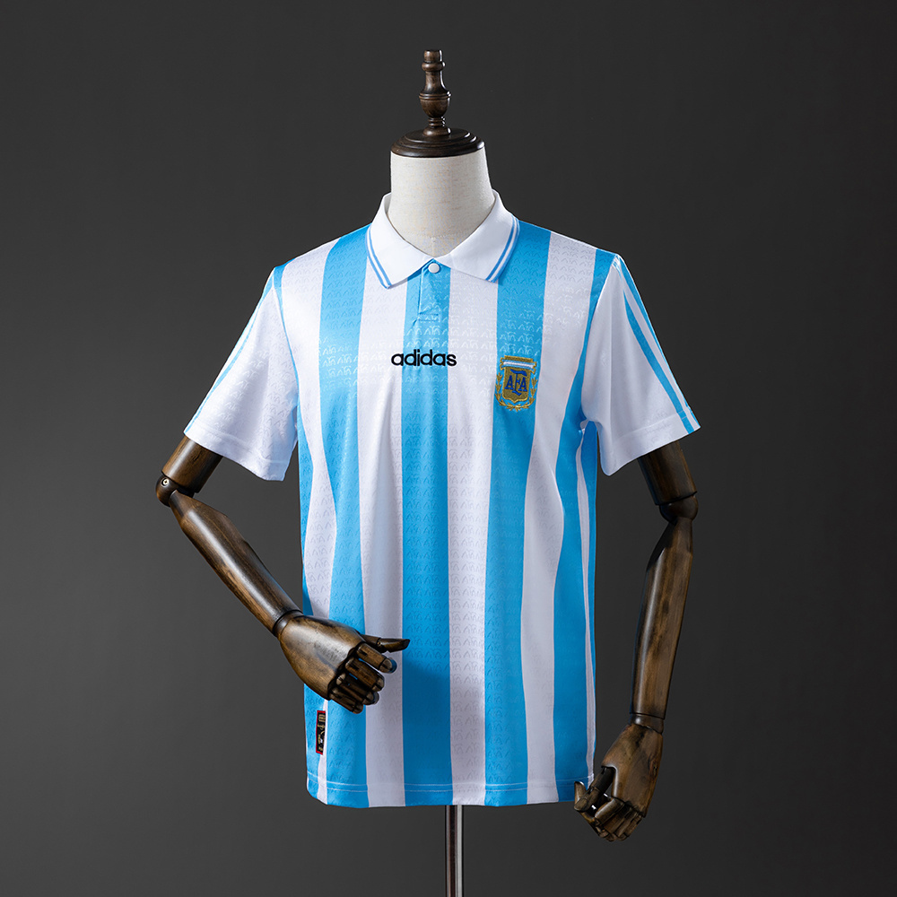 Argentina 1994 Home Retro Jersey – Replica Football Soccer Shirt – S–XXL