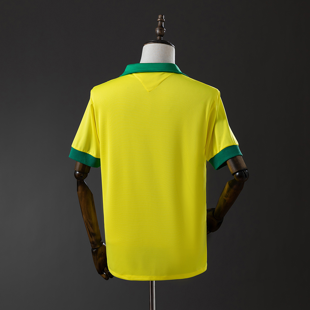 Brazil 1958 Home Retro Jersey – Replica Football Soccer Shirt – S–XXL