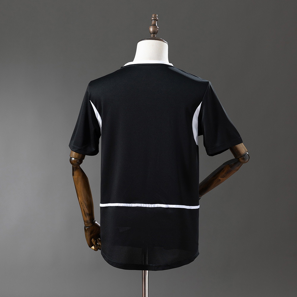 Brazil 2002 Goalkeeper Black Jersey – Replica Football Soccer Shirt – S–XXL