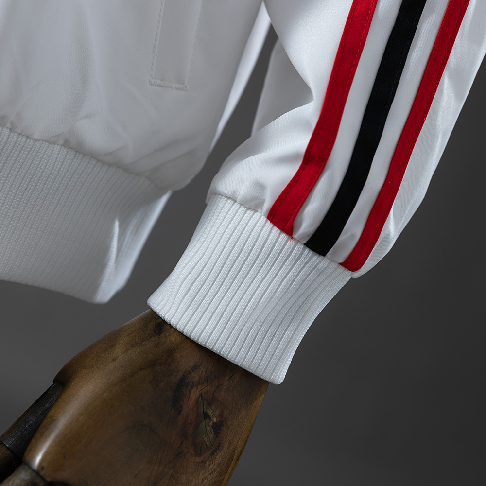 AC Milan White Windbreaker Jacket – Replica Football Lifestyle Outerwear – S–XXL
