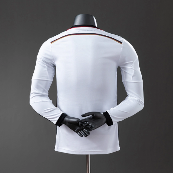 Germany 2014 Home Long Sleeve Player Version Retro Jersey – Replica Football Soccer Shirt – S–XXL