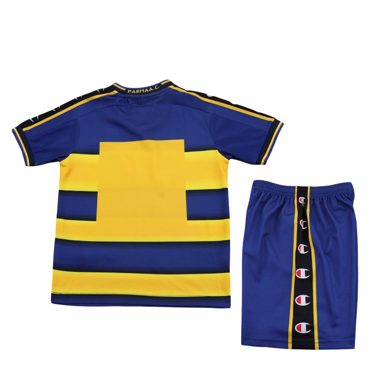 Parma 2001/2002 Kids Kit – Retro Replica Football Jersey Set – Size 16–28