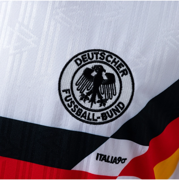 Germany 1990 Home Retro Jersey – Replica Football Soccer Shirt – S–XXL