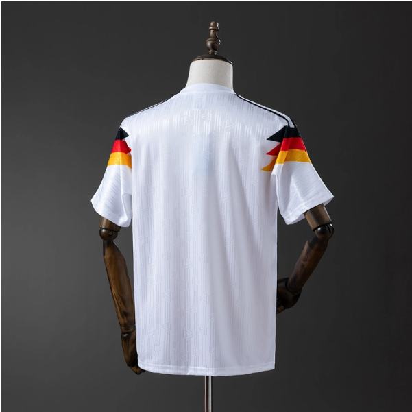 Germany 1990 Home Retro Jersey – Replica Football Soccer Shirt – S–XXL