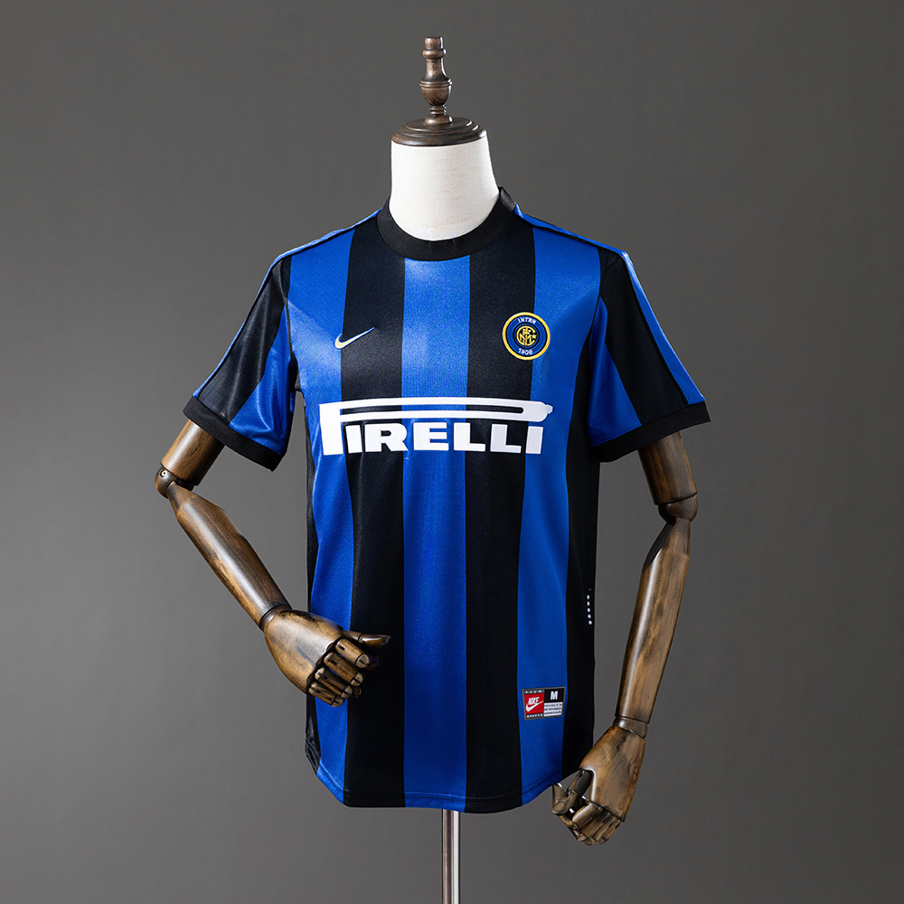Inter Milan 1999/2000 Home Retro Jersey – Classic Replica Football Shirt – S–XXL