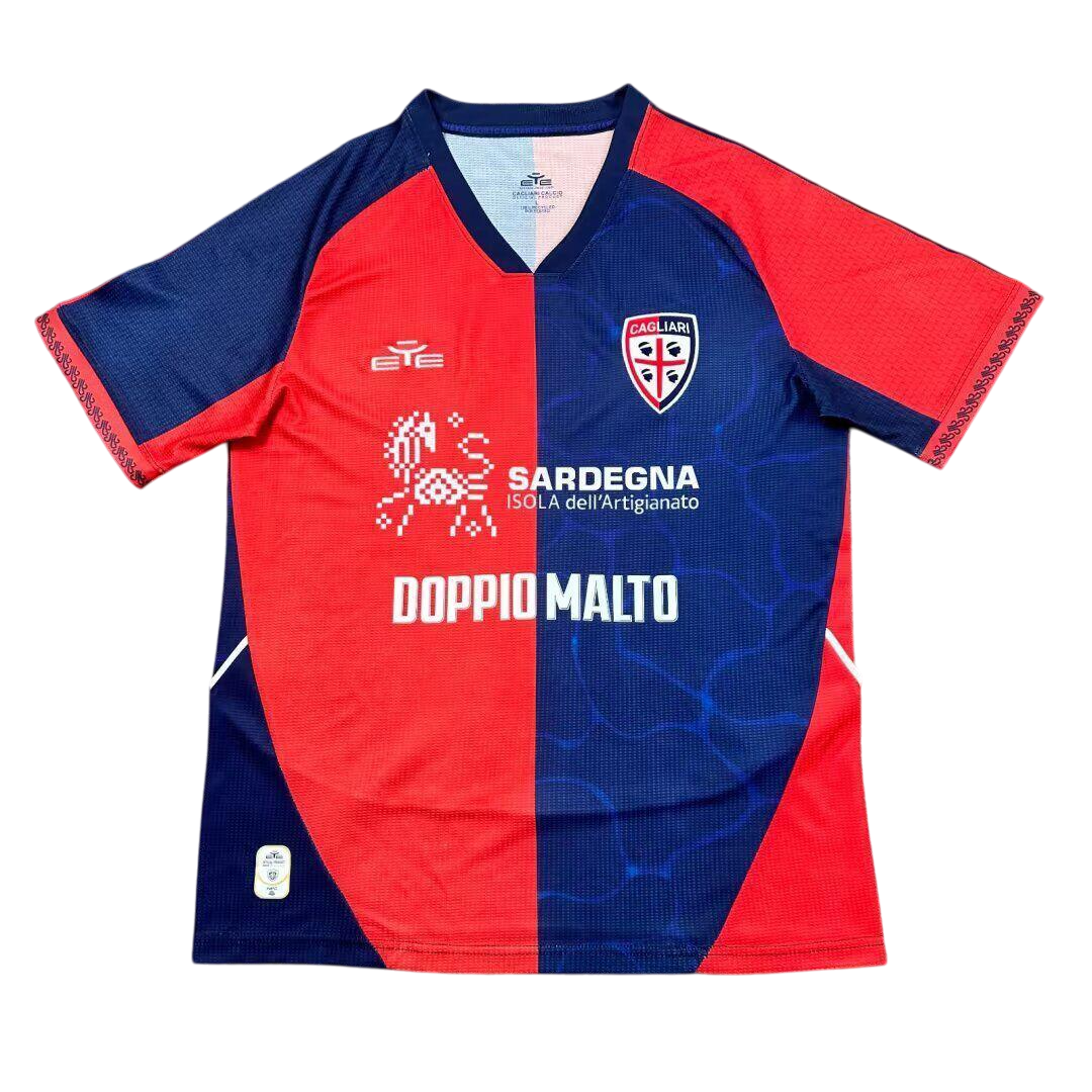 Cagliari 2025/2026 Home Jersey – Replica Football Soccer Shirt – S–2XL