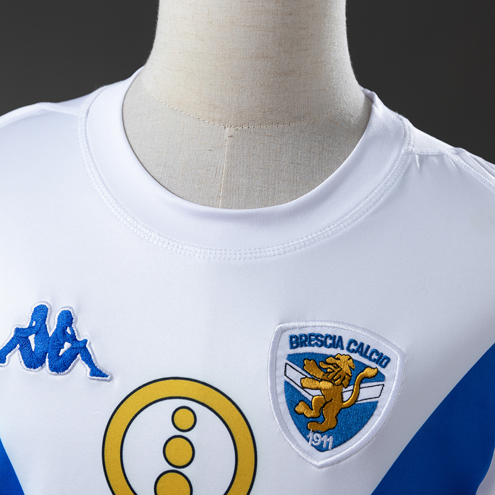 Brescia Calcio 2003/2004 Away Long Sleeve Retro Jersey – Replica Football Soccer Shirt – S–XXL