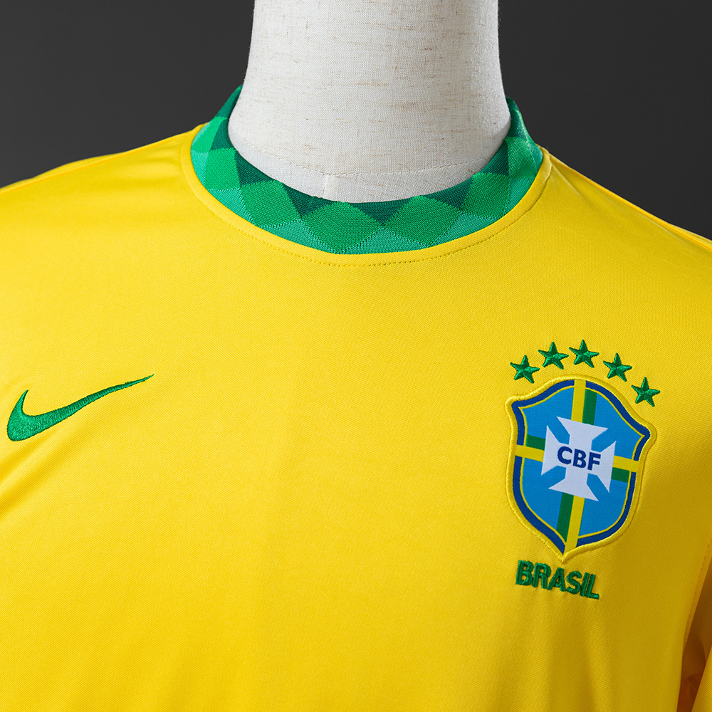 Brazil 2021 Home Retro Jersey – Replica Football Soccer Shirt – S–XXL