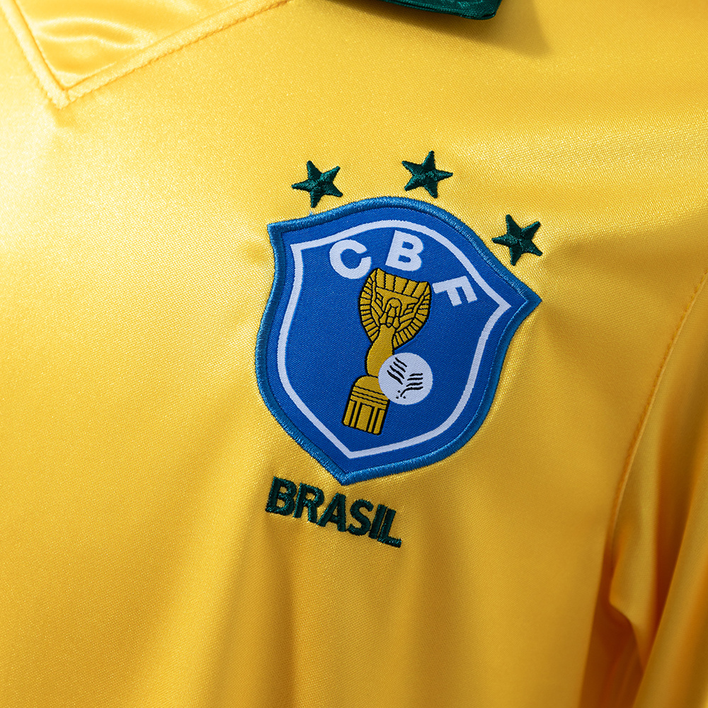 Brazil 1988/90 Home Retro Jersey – Replica Football Soccer Shirt – S–XXL