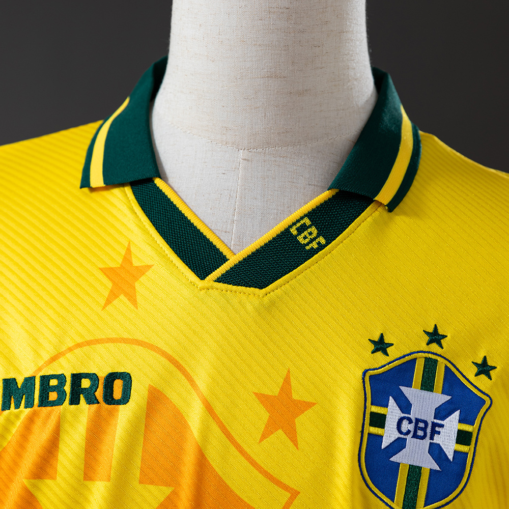 Brazil 1994 Home Retro Jersey – Replica Football Soccer Shirt – S–XXL