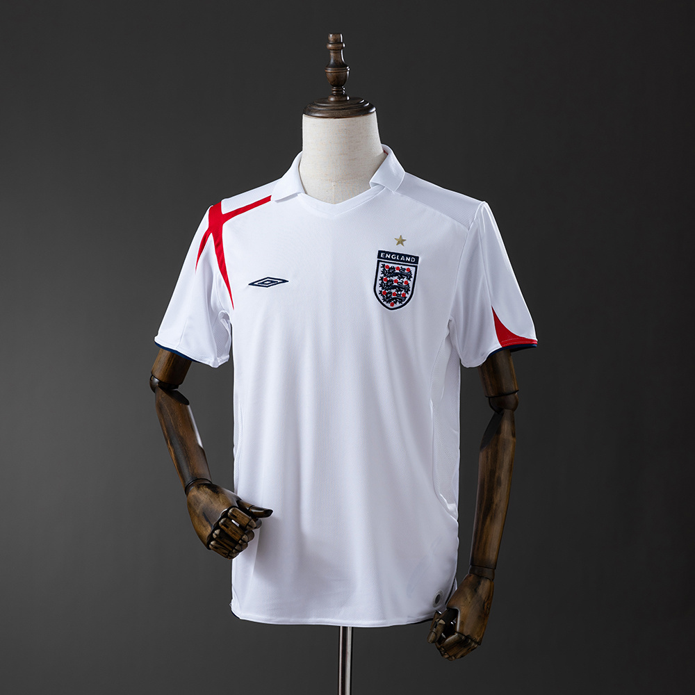 England 2006 Home Retro Jersey – Classic Football Shirt – S–XXL