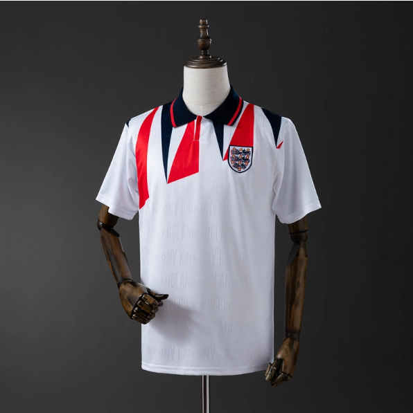 England 1992 Home Retro Jersey – Classic Football Shirt – S–XXL