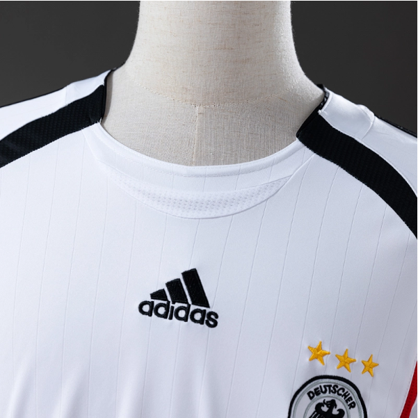 Germany 2006 Home Long Sleeve Retro Jersey – Replica Football Soccer Shirt – S–XXL