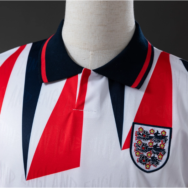 England 1992 Home Retro Jersey – Classic Football Shirt – S–XXL