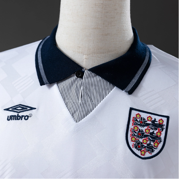 England 1990 Home Retro Jersey – Classic Football Shirt – S–XXL