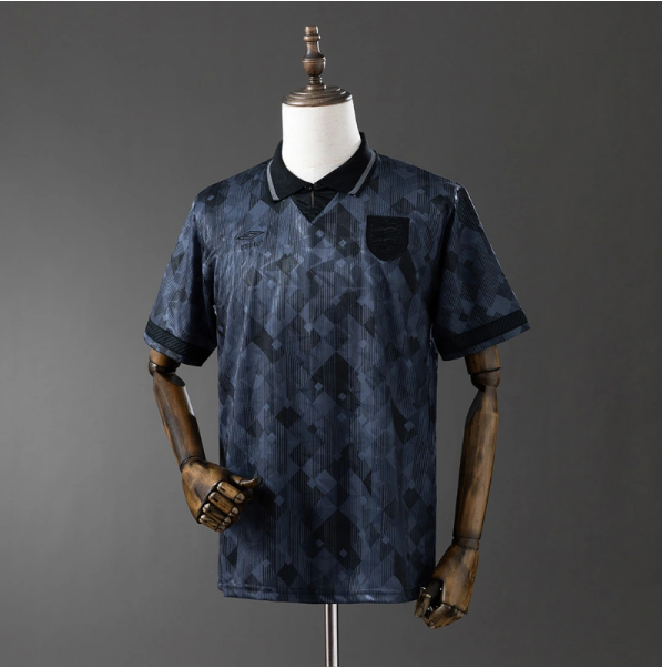 England 1990 Black Retro Jersey – Classic Football Shirt – S–XXL