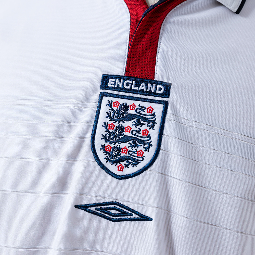 England 2004 Home Retro Jersey – Classic Football Shirt – S–XXL