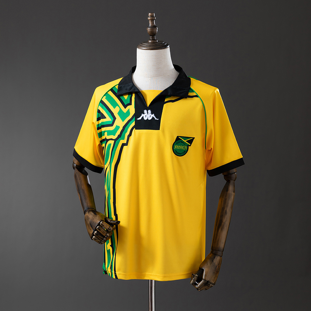Jamaica 1998 Home Jersey – Retro Replica Football Soccer Shirt – S–XXL