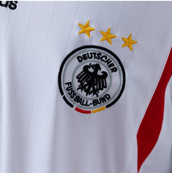 Germany 2006 Home Long Sleeve Retro Jersey – Replica Football Soccer Shirt – S–XXL