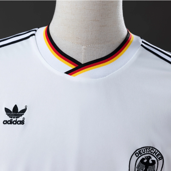 Germany 1986 Home Retro Jersey – Replica Football Soccer Shirt – S–XXL