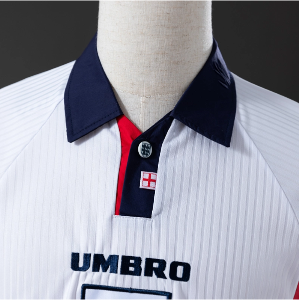 England 1998 Home Retro Jersey – Classic Football Shirt – S–XXL