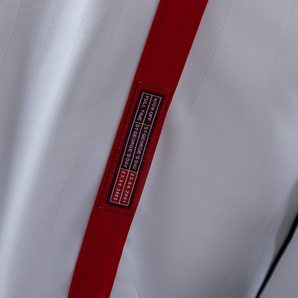 England 2001/03 Home Retro Jersey – Classic Football Shirt – S–XXL