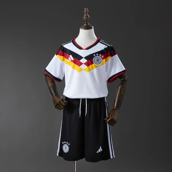 Deutschland 26/27 Heimtrikot für Kinder – Replica Football Soccer Outfit – Size 16–28