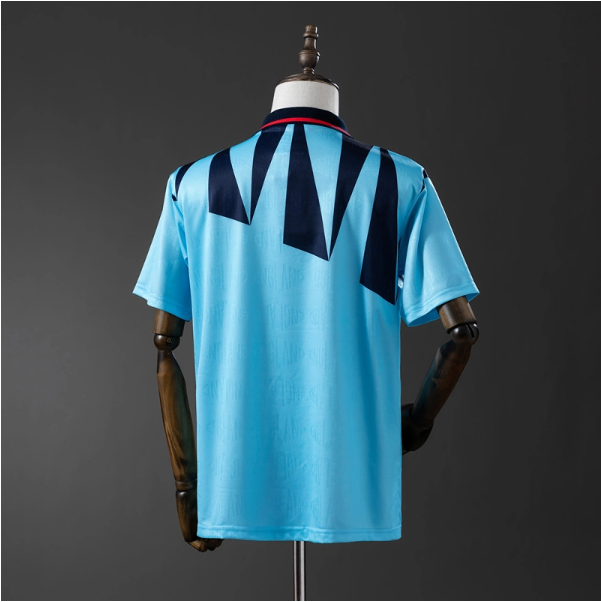 England 1992 Second Away Retro Jersey – Classic Football Shirt – S–XXL
