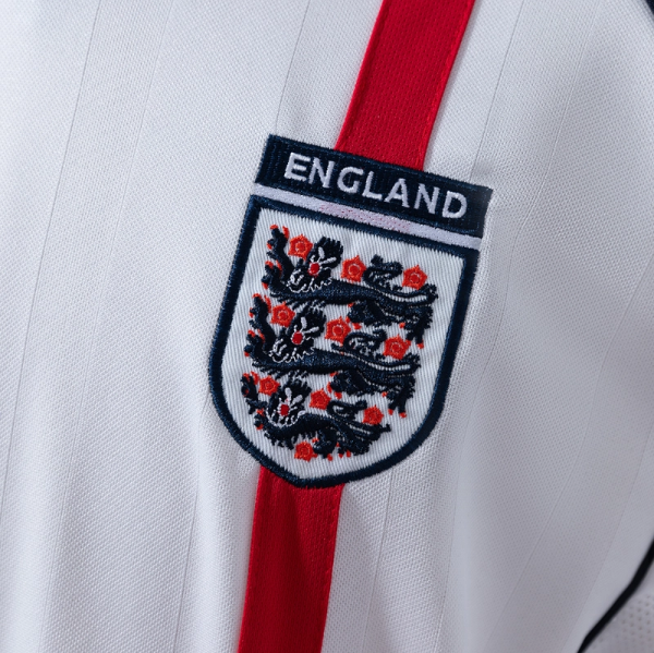 England 01/03 Home Long Sleeve Retro Jersey – Classic Football Shirt – S–XXL