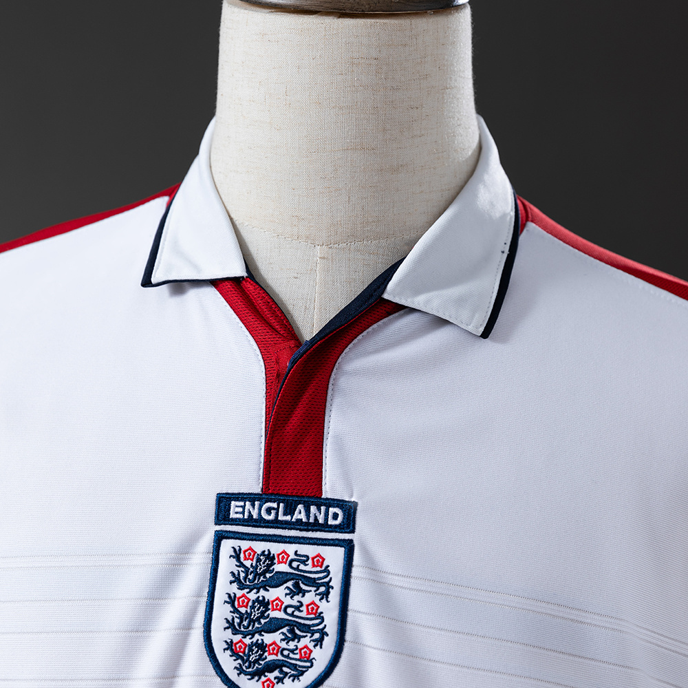 England 2004 Home Retro Jersey – Classic Football Shirt – S–XXL