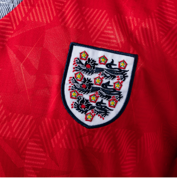 England 1990 Away Retro Jersey – Classic Football Shirt – S–XXL