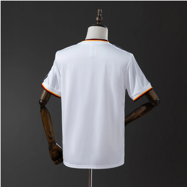 Germany 1986 Home Retro Jersey – Replica Football Soccer Shirt – S–XXL