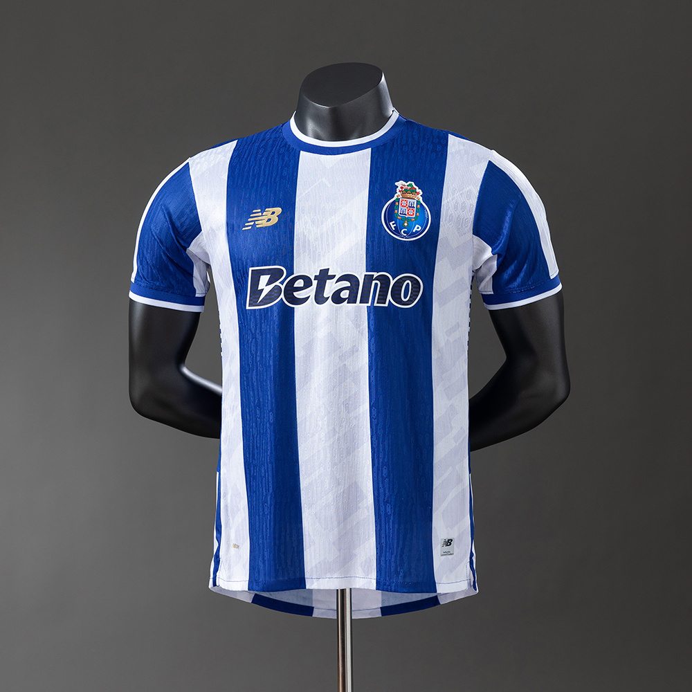 FC Porto Home Jersey 2025/26 – Portugal Liga Replica Football Shirt – New Balance Blue White Soccer Kit – ArtisanFootball
