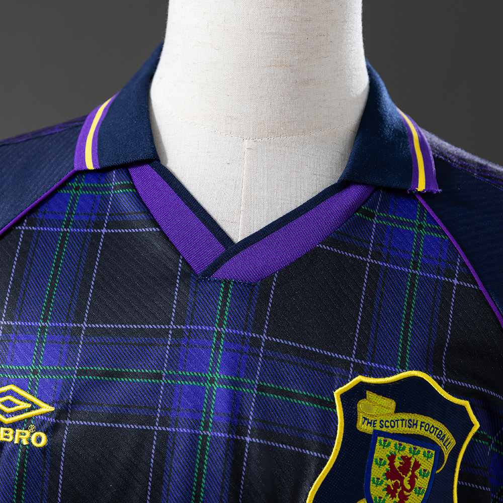 Scotland 1994/96 Home Retro Jersey – Vintage Replica Football Soccer Shirt – S–XXL