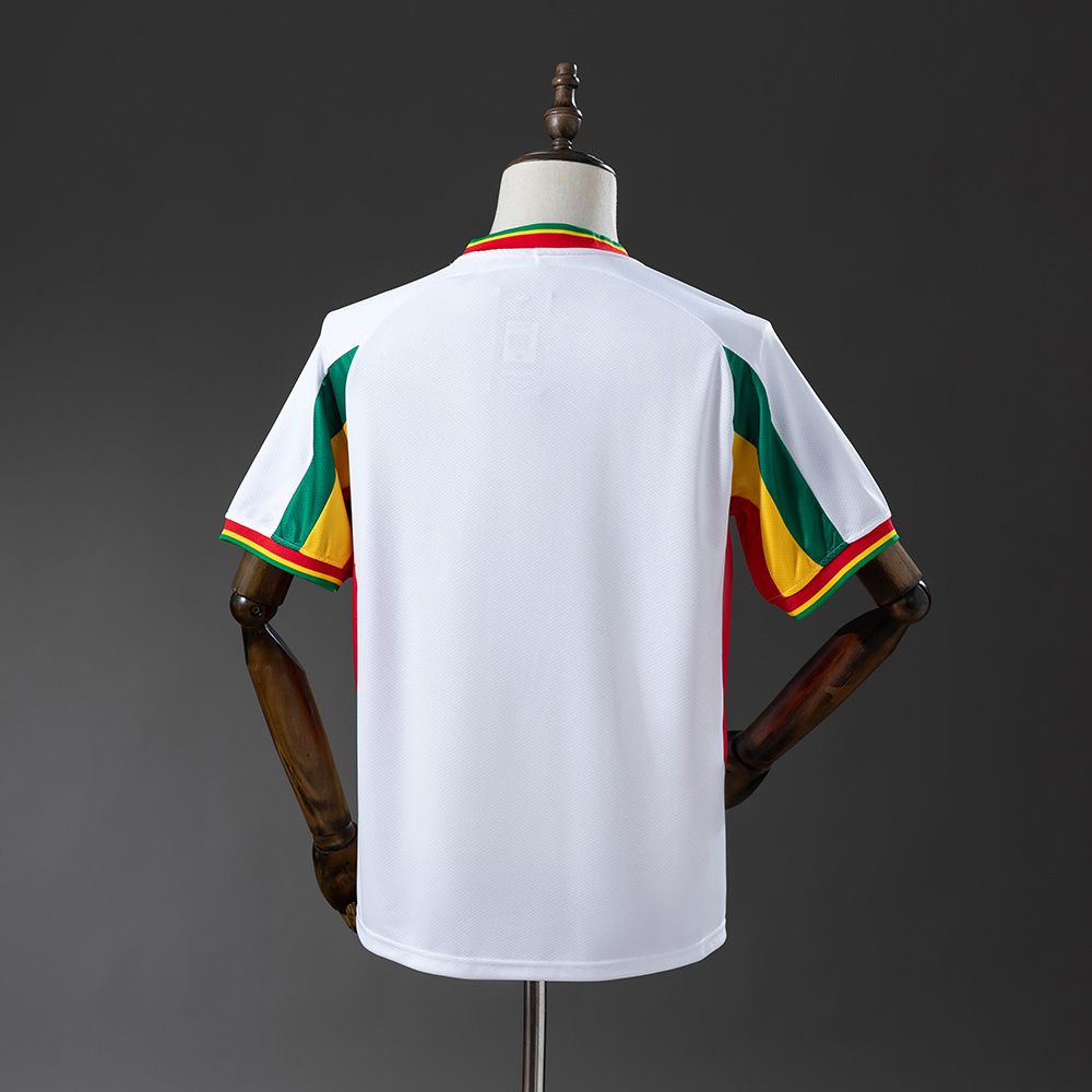 Senegal 2002 Home Retro Jersey – Replica Football Soccer Shirt – S–XXL