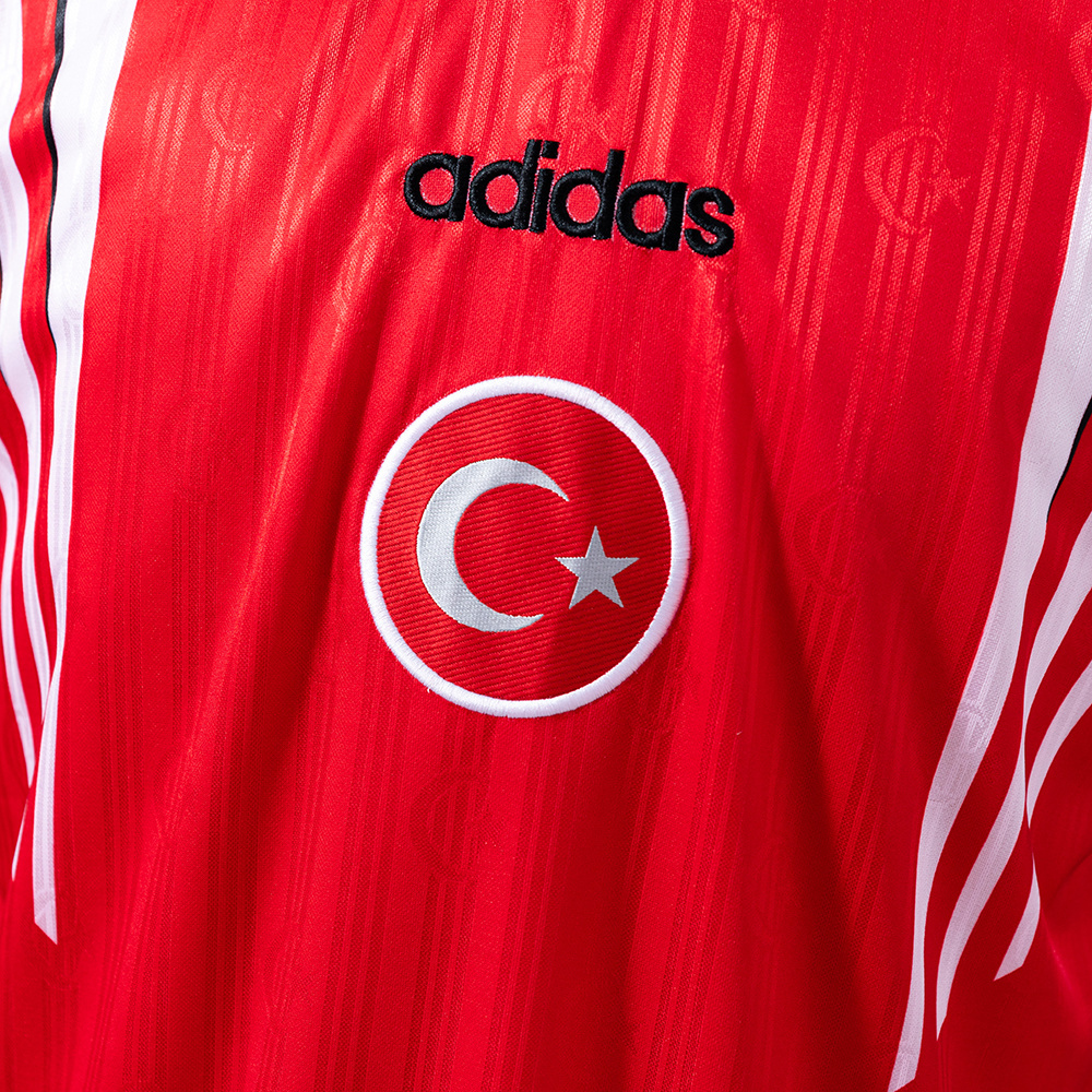Türkiye 1996 Home Retro Jersey – Vintage Replica Football Soccer Shirt – S–XXL