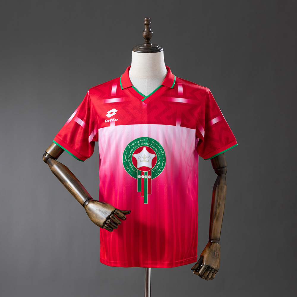 Morocco 1994 Home Retro Jersey – Vintage Replica Football Soccer Shirt – S–XXL