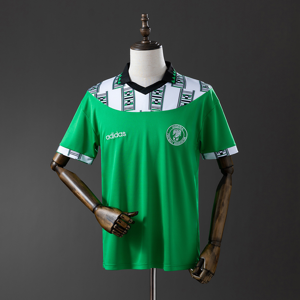 Nigeria 1994/95 Home Retro Jersey – Vintage Replica Football Soccer Shirt – S–XXL