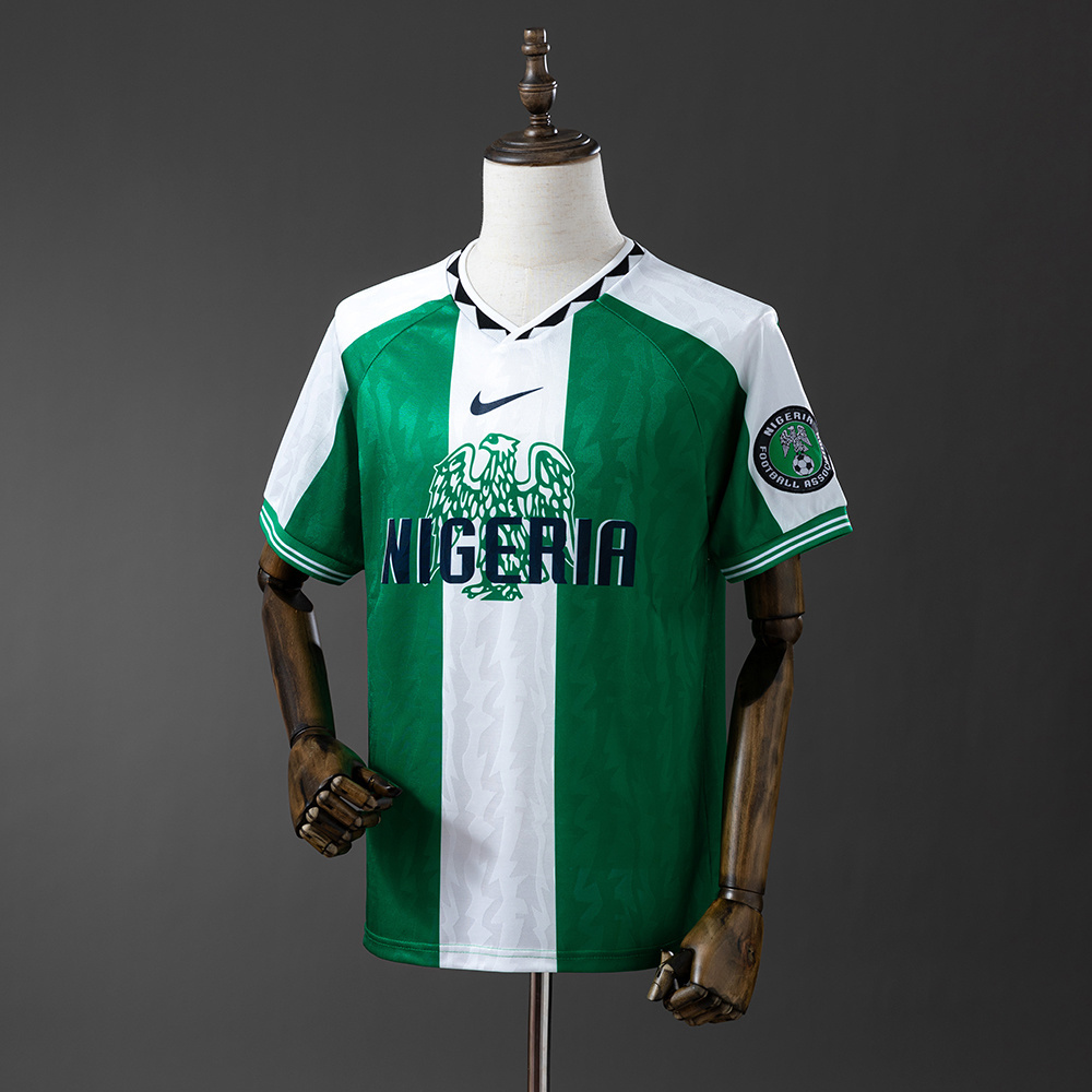 Nigeria 1996 Home Retro Jersey – Vintage Replica Football Soccer Shirt – S–XXL