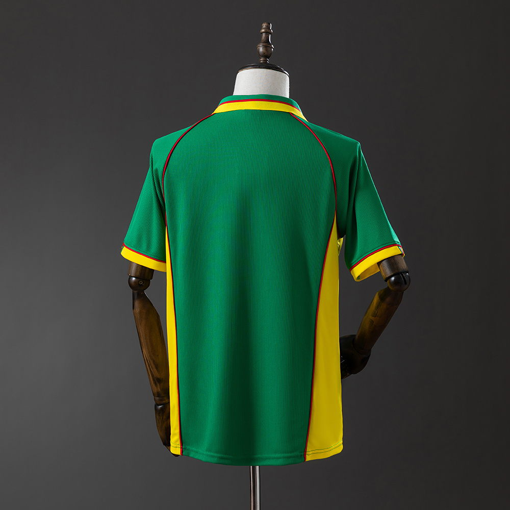 Cameroon 1998/99 Home Retro Jersey – Vintage Replica Football Soccer Shirt – S–XXL
