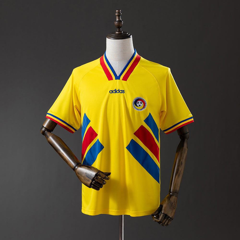 Romania 1994 Home Retro Jersey – Replica Football Soccer Shirt – S–XXL