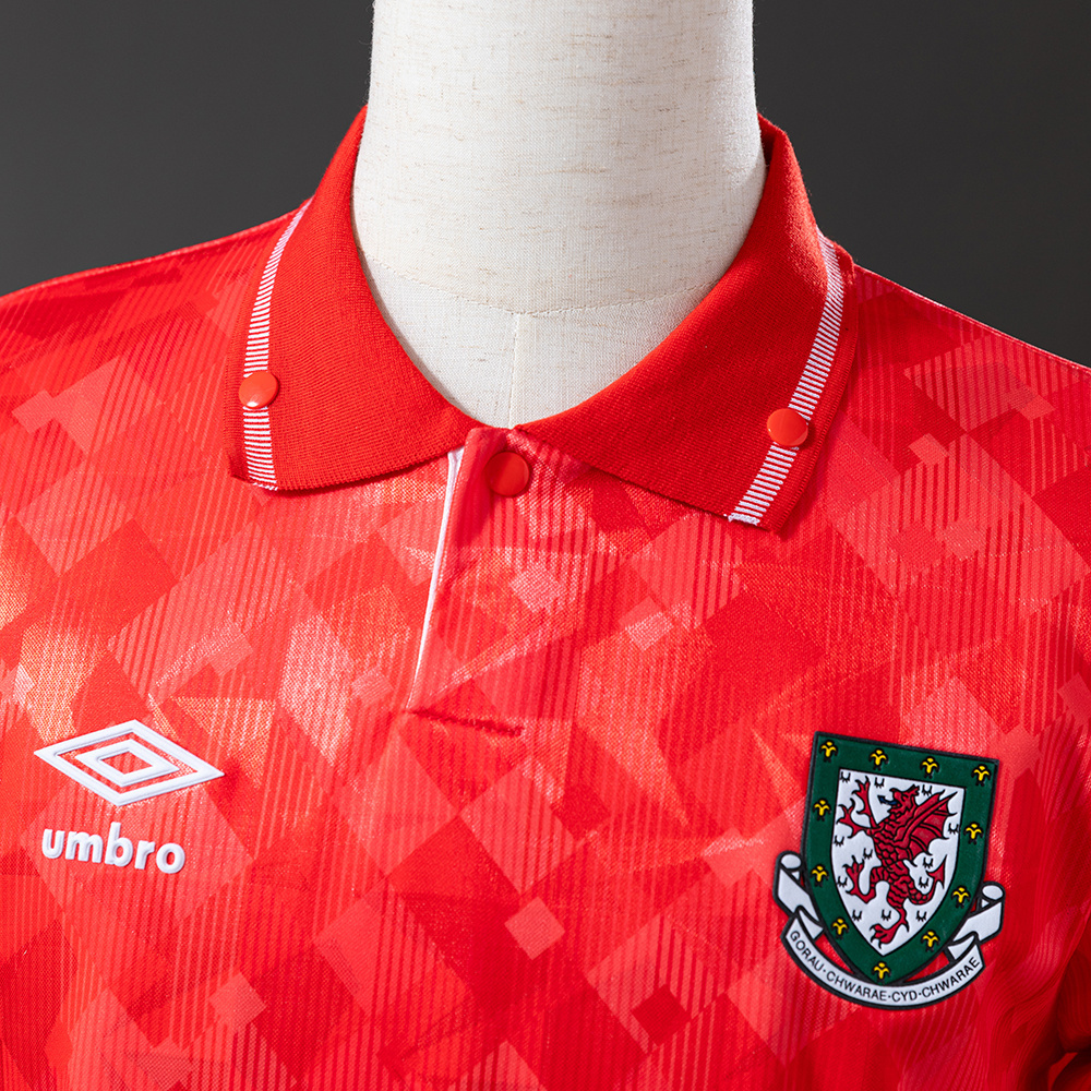 Wales 1990/92 Home Retro Jersey – Replica Football Soccer Shirt – S–XXL