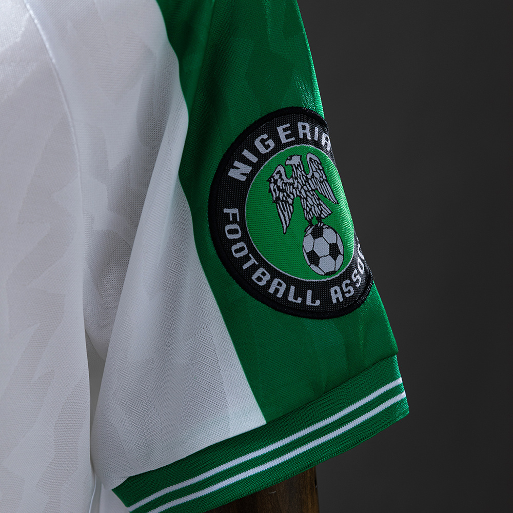 Nigeria 1996 Away Retro Jersey – Vintage Replica Football Soccer Shirt – S–XXL