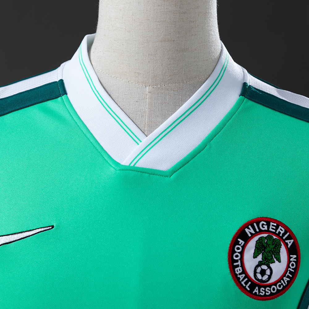 Nigeria 1998 Home Retro Jersey – Vintage Replica Football Soccer Shirt – S–XXL